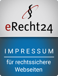 erecht24-Siegel - Impressum